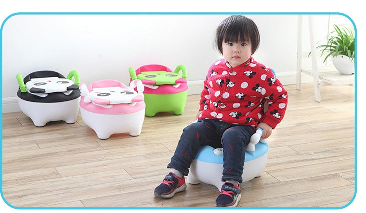 Portable Children’s Potty Toilet Seat with Backrest – Comfortable Baby Basin
