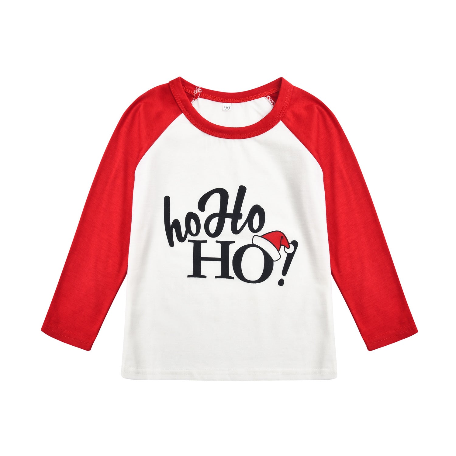 Fashionable Homewear Christmas Hat Printed Parent-child Wear