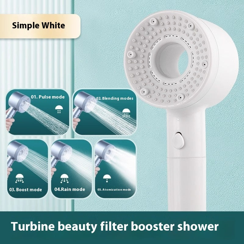 Supercharged High-Pressure Shower Head – Home Bathroom Upgrade