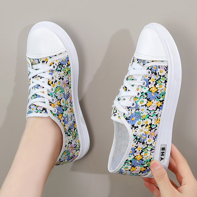 Breathable Versatile Cross-border Student Cloth Shoes