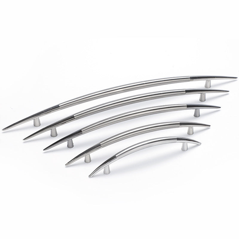 Drawer Cabinet Handle Curve Irregular Simple Hand Closet Door Cabinet Kitchen