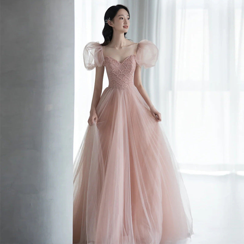 Engagement Summer Host Formal Dress Female Wedding