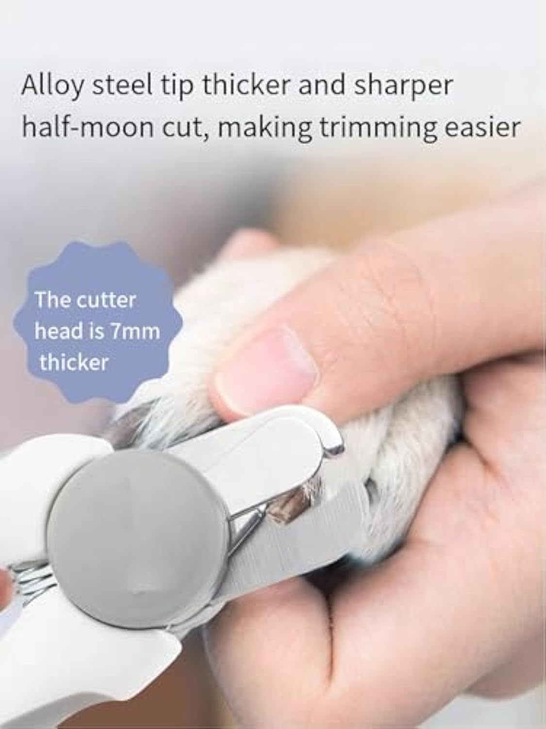 Pet Dog Nail Clippers And Trimmers Dog Nail Clippers For Large Dogs Thick Nails Heavy Duty With Safety Guard To Avoid Over Cutting