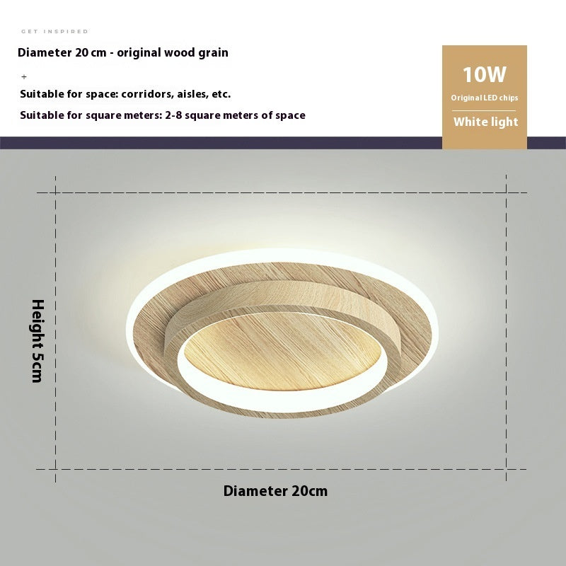 Led Hallway Light Entrance Foyer Nordic Simple Corridor Aisle Light Ceiling Luminaire Surface Mounted Luminaire