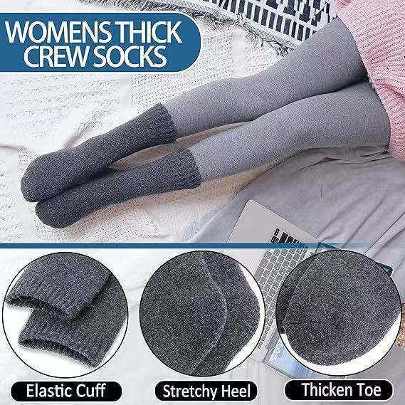 Cold-Proof Warm Unisex Thickened Wool Cashmere Tube Socks