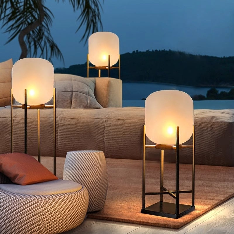 Simple Solar Outdoor Courtyard Atmosphere Landscape Lamp