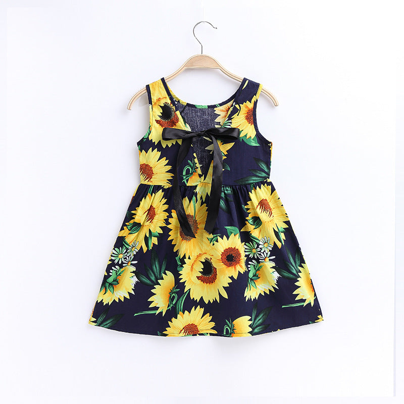 Sleeveless Vest Children's Dress