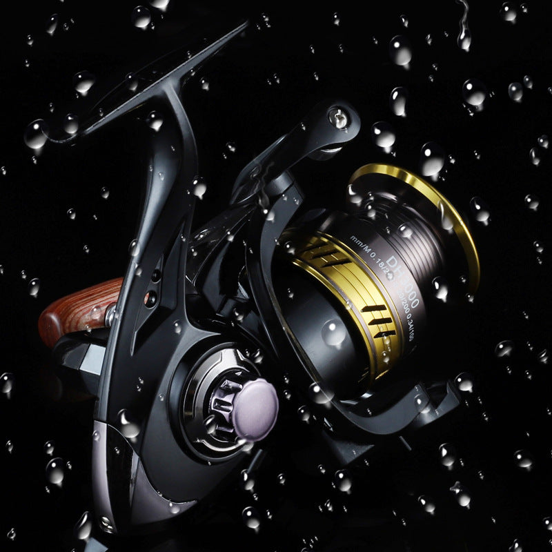 Metal Fishing Wheel Lure Tossing