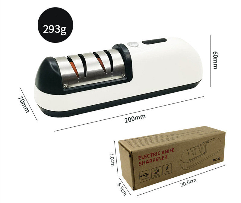 Rechargeable Quick Knife Sharpener – Kitchen Electric Tool
