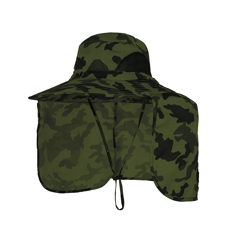 Summer Fisherman Hat Outdoor Sun Protection Men And Women Quick-drying