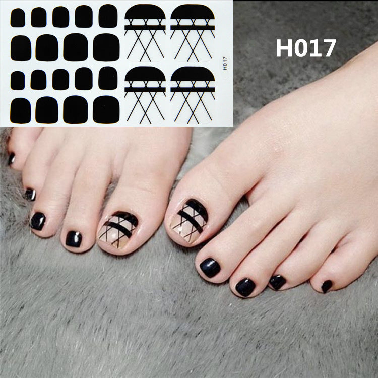 Toenail Sticker Mask Craft Summer