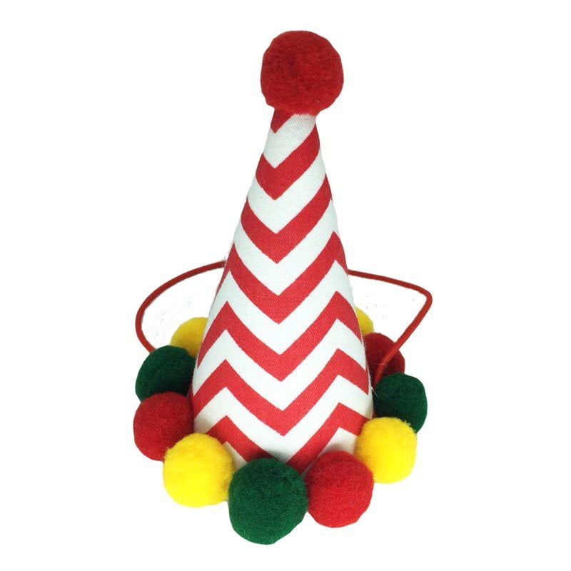 New Pet Christmas Ornament Hat Bow Tie