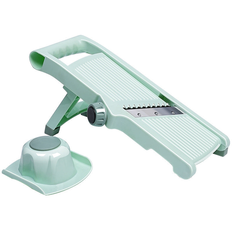 Multifunctional Vegetable Slicer & Grater – Julienne Cutter with Handle for Kitchen Use