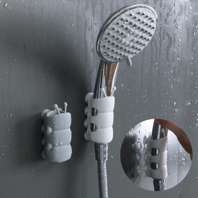 Home Fashion Simple Non-Perforated Shower Bracket – No-Drill Installation