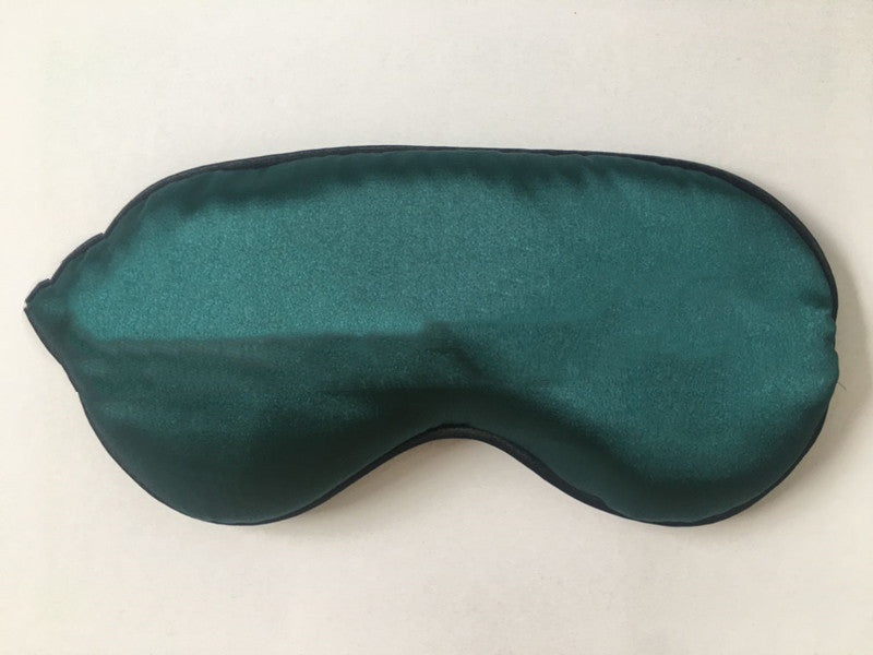 1Pc Silk Sleep Eye Mask – Padded Travel Blindfold for Relaxation & Shade Cover