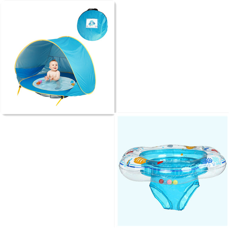 Baby Beach Tent – Portable UV Protection Sun Shelter with Shade Pool and Playhouse for Infants and Kids