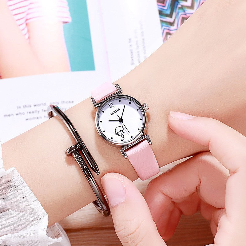 Small Dial Simple Casual Women's Watch