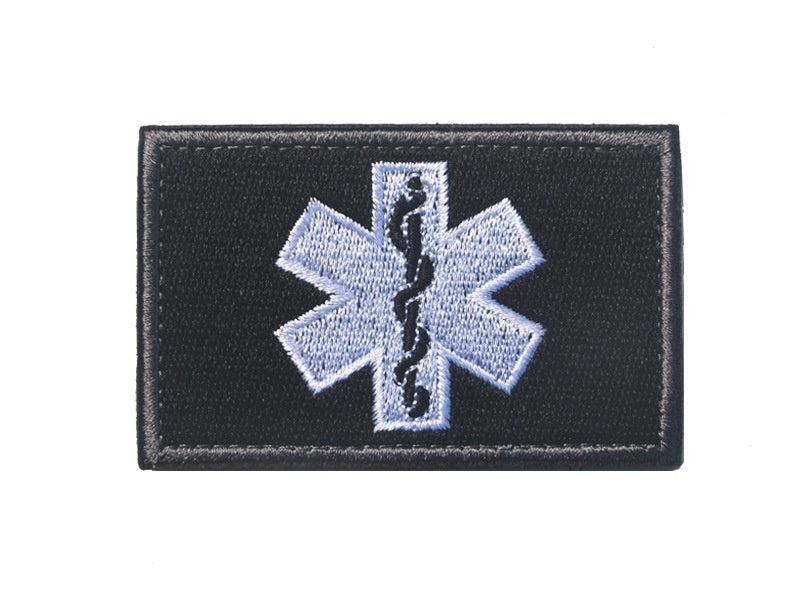 American Star of Life Embroidered Velcro Armband – Emergency Medical Patch