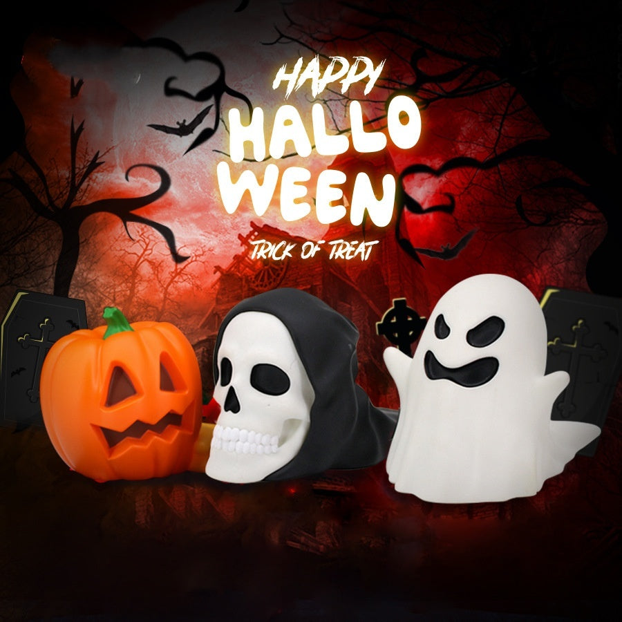 Halloween Haunted House Luminous PVC Door Stop Door Stopper Prop Decoration