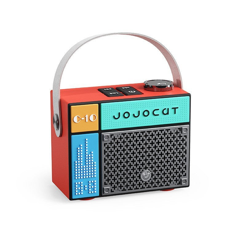 Plastic Bluetooth Retro Mini Speaker For Car And Desk