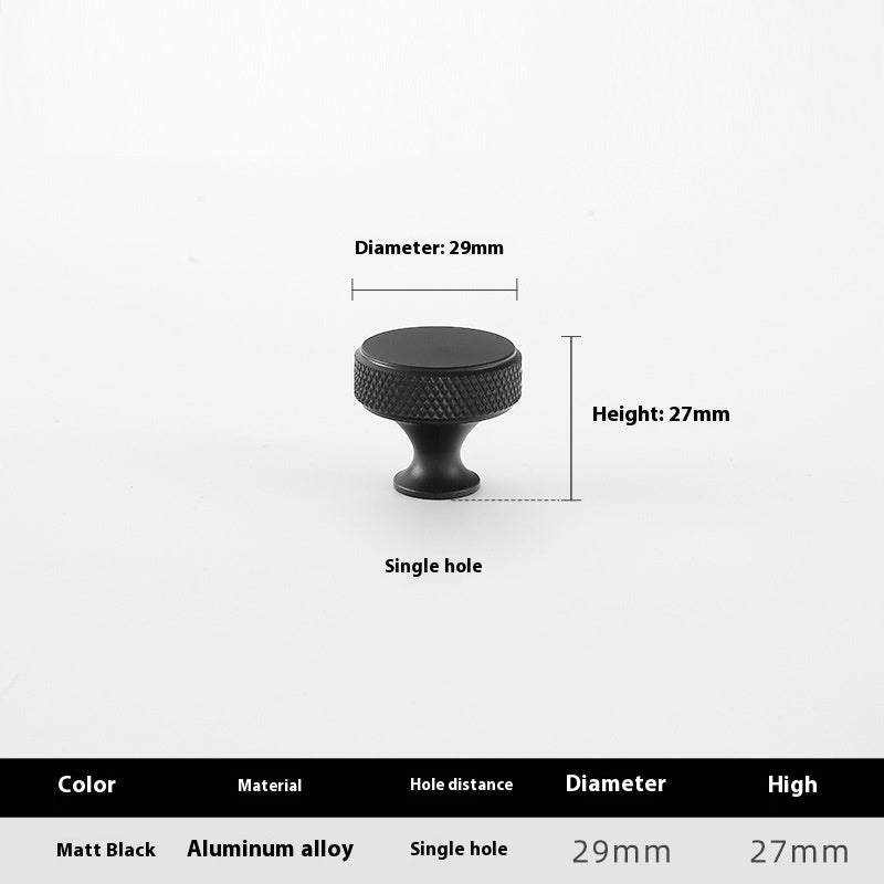 Household Minimalist Aluminum Alloy Cabinet Handle