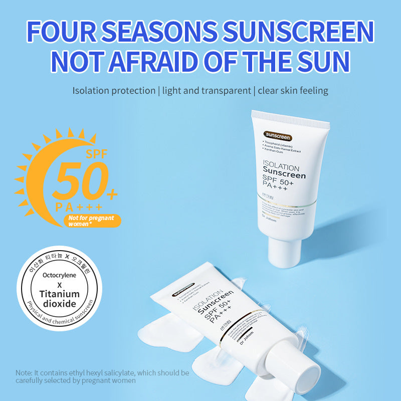 Plastic Sunscreen Primer With UV Protection And Whitening