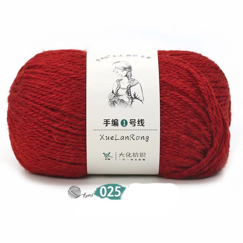 Hand-Knitted Scarf Yarn Ball, 4-Strand Coarse Australian Wool – DIY Knitting, Crochet, and Craft Projects