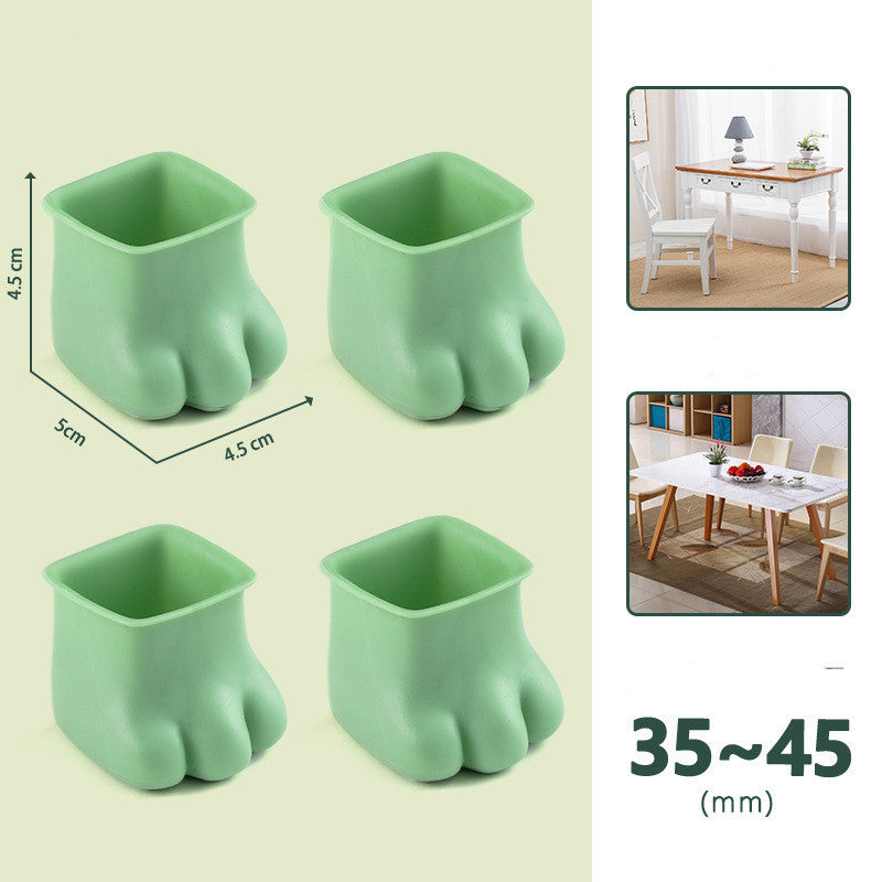 Silicone Table And Chair Foot Cover Cute Claw Table And Chair Protective Cover