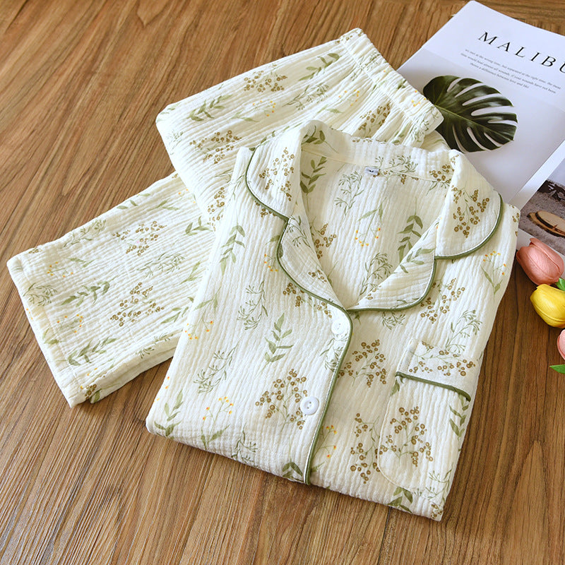 Women's Fashion Cotton Homewear Suit