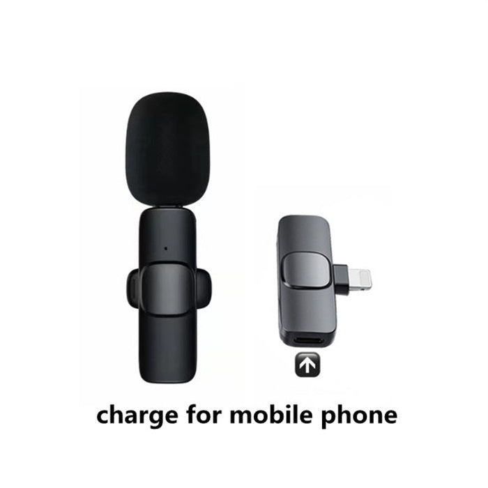 ClearCast™ Wireless Lavalier Microphone – iPhone & Android Compatible