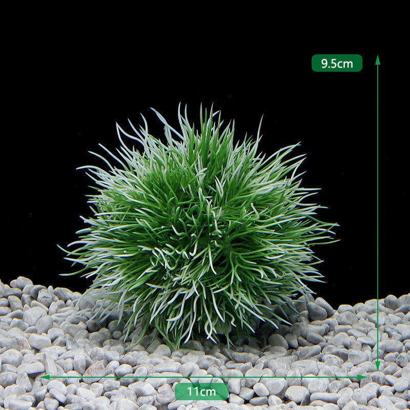 Artificial Grass Ball Water Plant Aquarium Decoration Landscaping Algae Ball