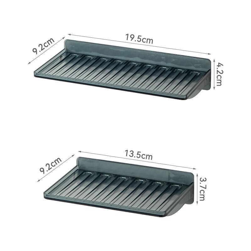 1-piece Perforated Wall Frame For Home Decoration Storage
