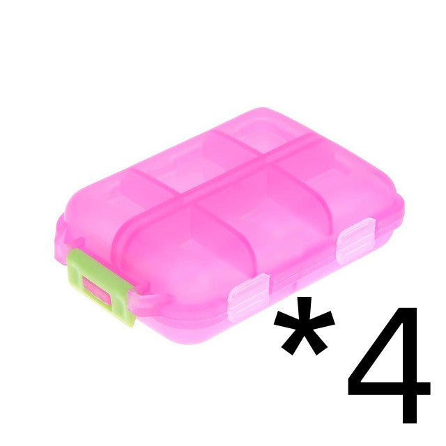New Travel Convenient Medicine Pill Box Grids Pills Dispen