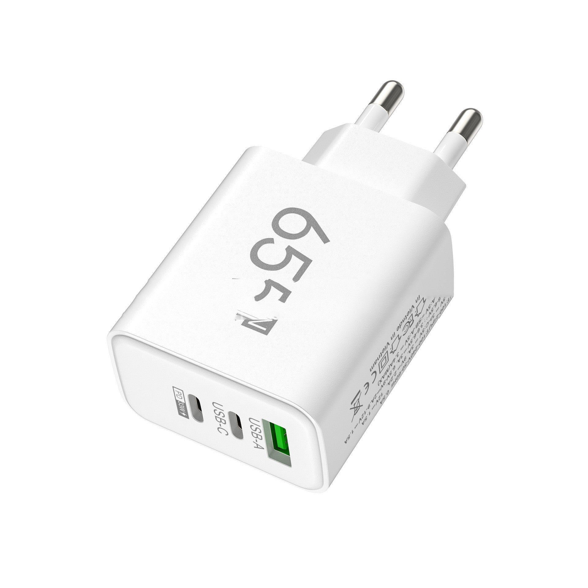 Frosted Square Multi-port Mobile Phone Charger
