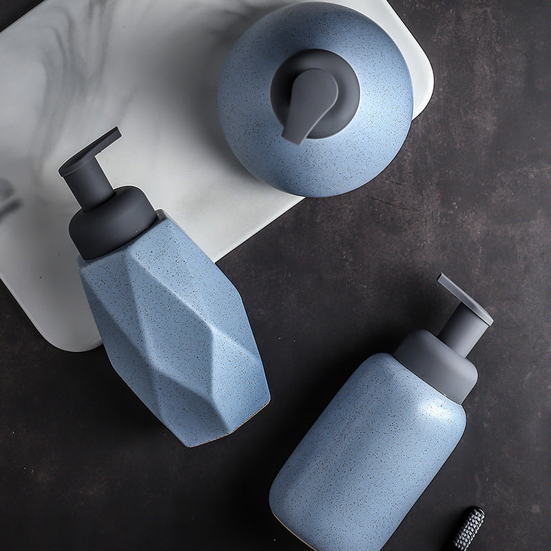 3-Piece Hotel Shower Gel & Shampoo Bottle Set