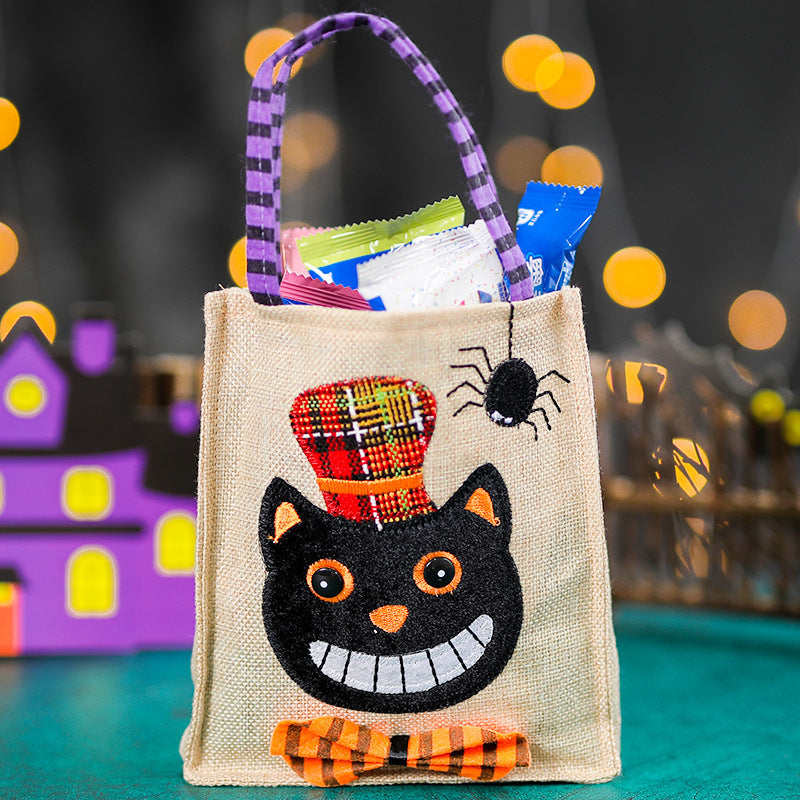 Halloween Candy Bag Pumpkin Ghost Decoration Props
