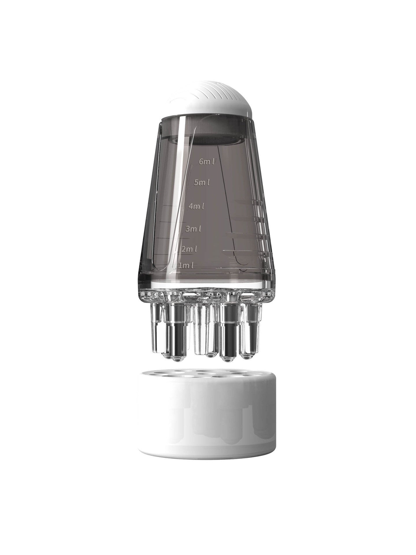 Stainless Steel Hexagonal Scalp Massager Set with Safe Tips