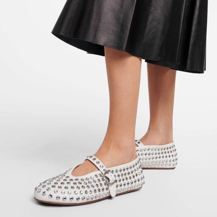 Round Toe Flat Bottom Comfortable Fashion Women's Shoes