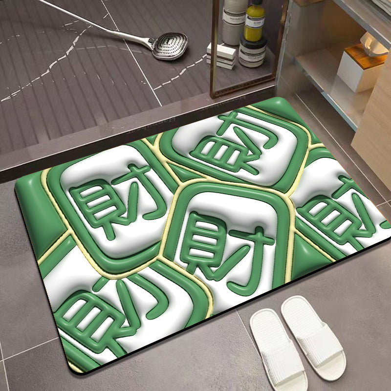 Foot Mats for Household Bathroom Entrance – Absorbent & Non-Slip