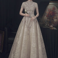 Champagne short sleeves