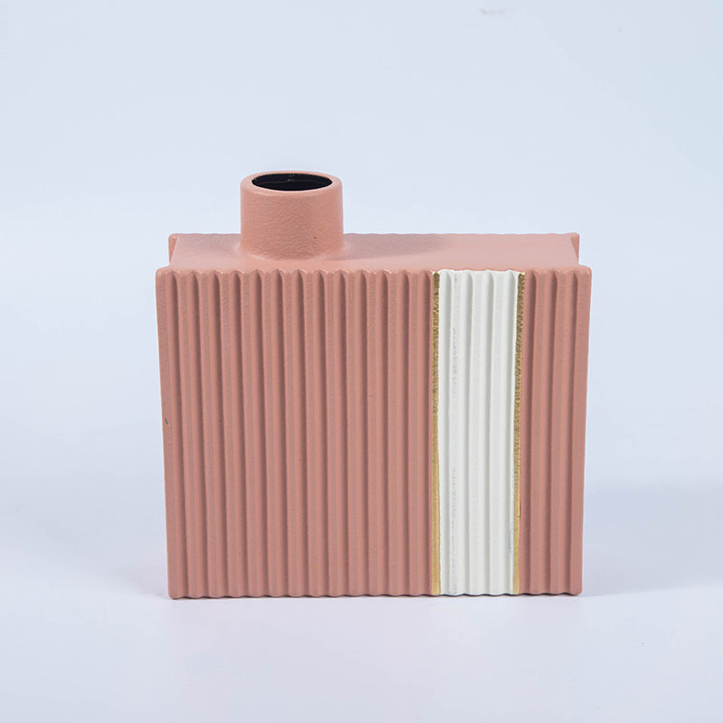 New Nordic Morandi Ceramic Vase Art Ornament