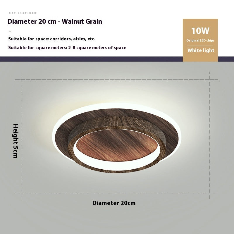 Led Hallway Light Entrance Foyer Nordic Simple Corridor Aisle Light Ceiling Luminaire Surface Mounted Luminaire