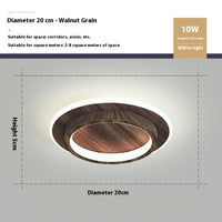 Walnut wood Round