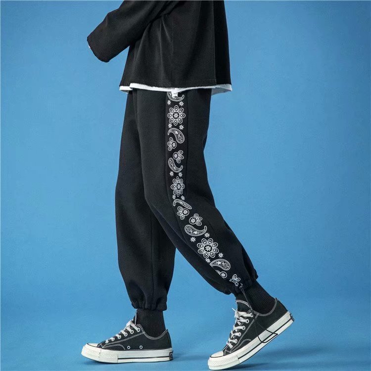 Men’s Loose Tie-Foot Fashion Casual Pants – Trendy Street Style
