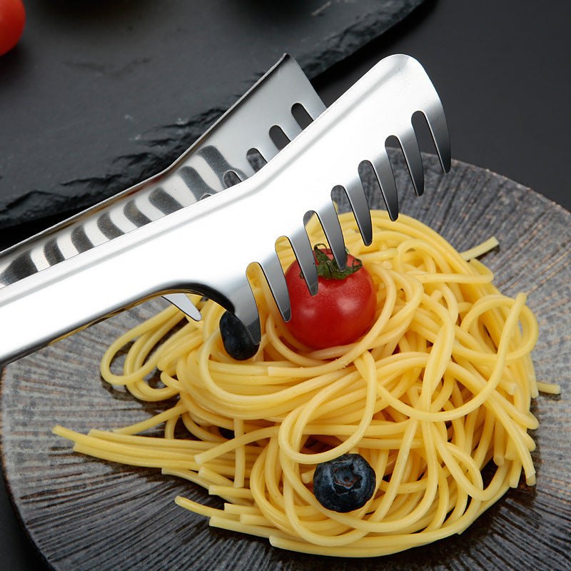 Premium Stainless Steel Food Tongs – Durable, Heat-Resistant Kitchen Tool