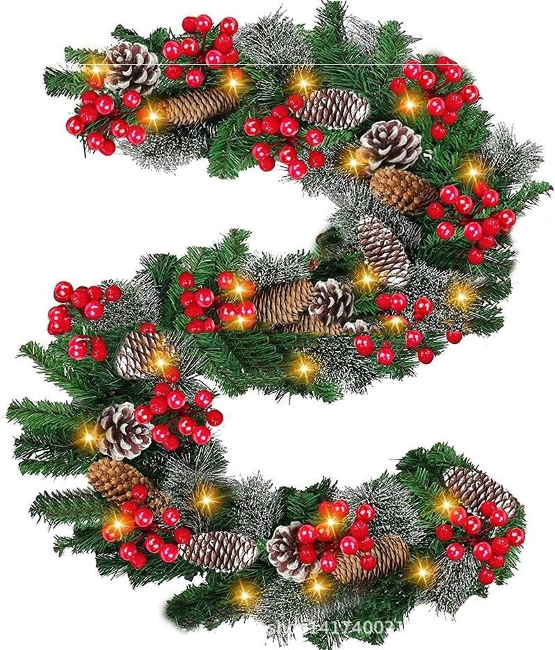 Door Hanging Decoration Christmas Encryption Cane