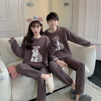 Gray Dog Round Neck