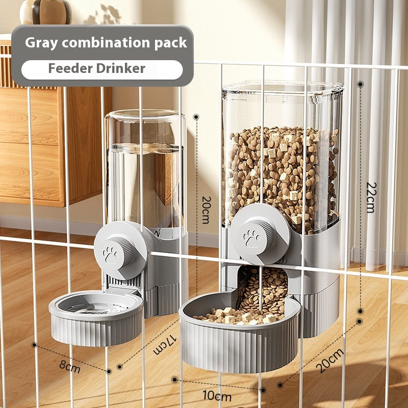 Hanging Cage Dog Basin Cat Bowl Automatic Pet Feeder