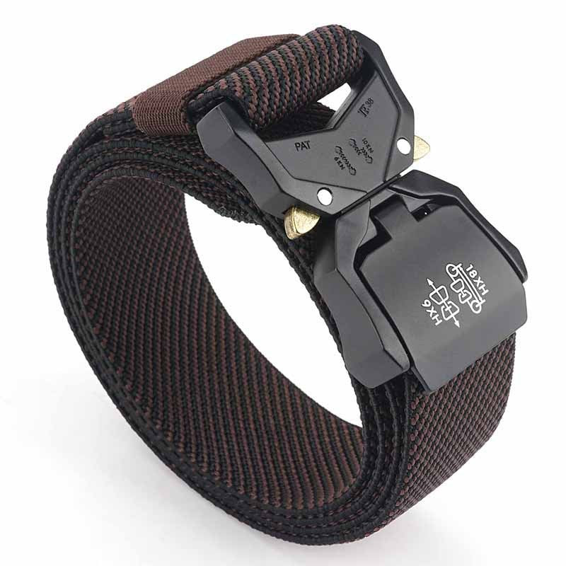 Polyester Tactical Belt – Quick Release Aluminum Alloy Buckle
