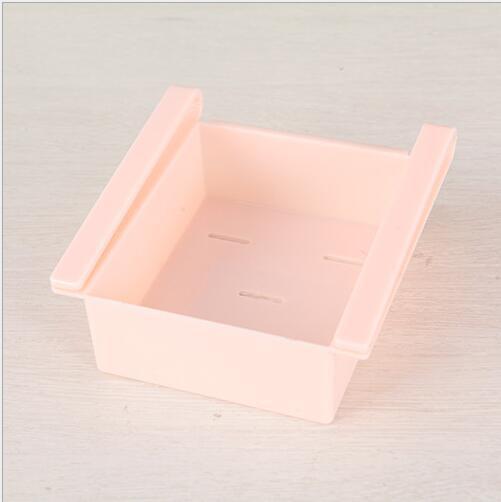 Kitchen Pull-Out Refrigerator Storage Organizer